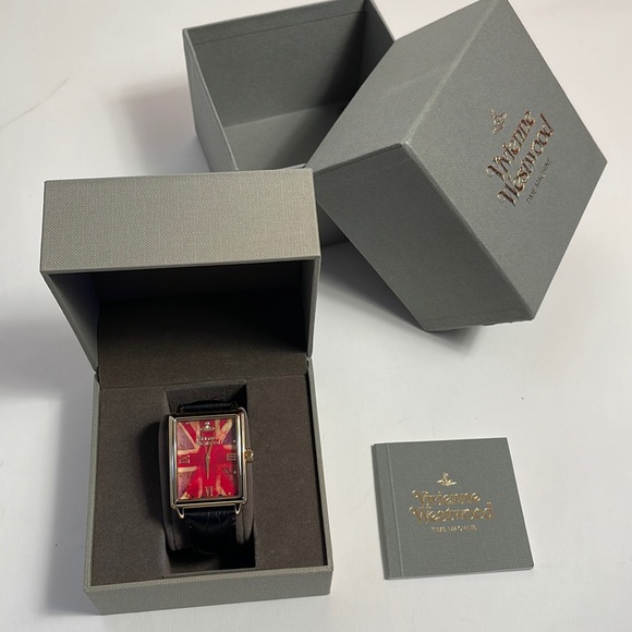 SOLD - Vivienne Westwood iconic UNION JACK IMPERIALIST WATCH NWT - Picture 5 of 10